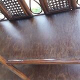 Rattan and bamboo bar