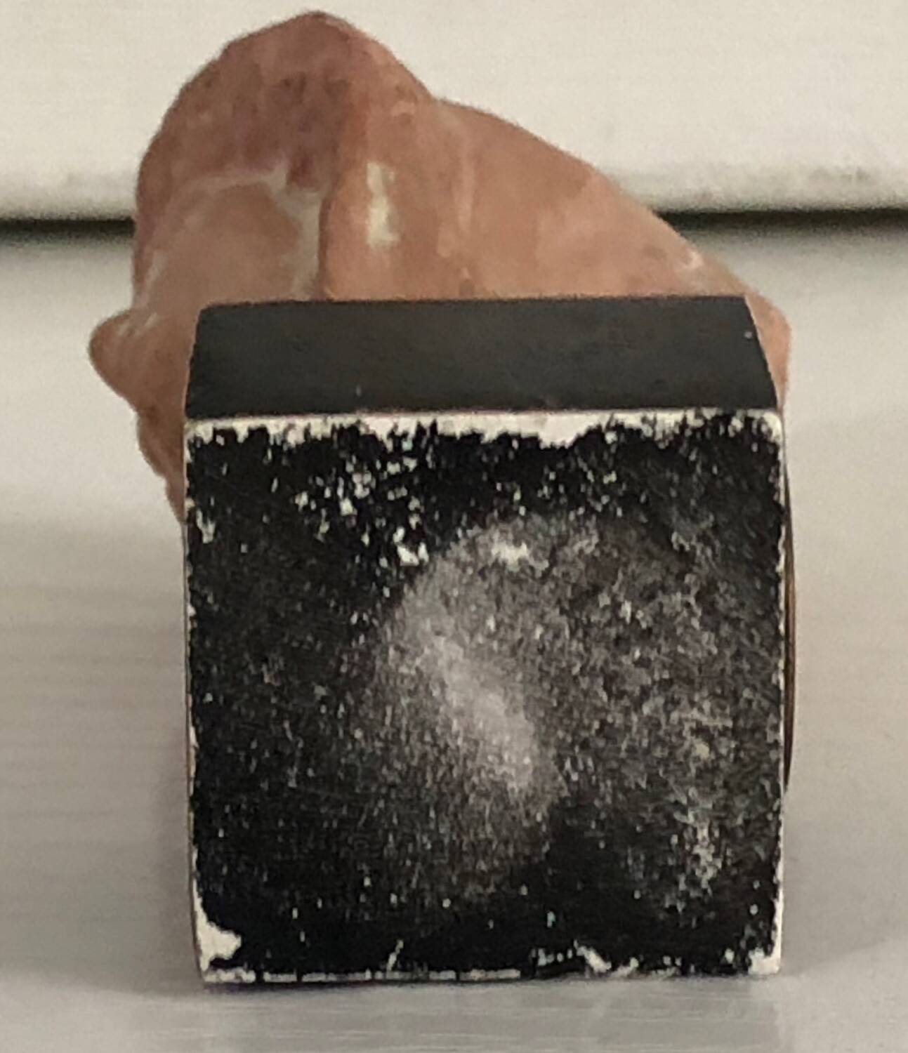 Woman's head in ceramic