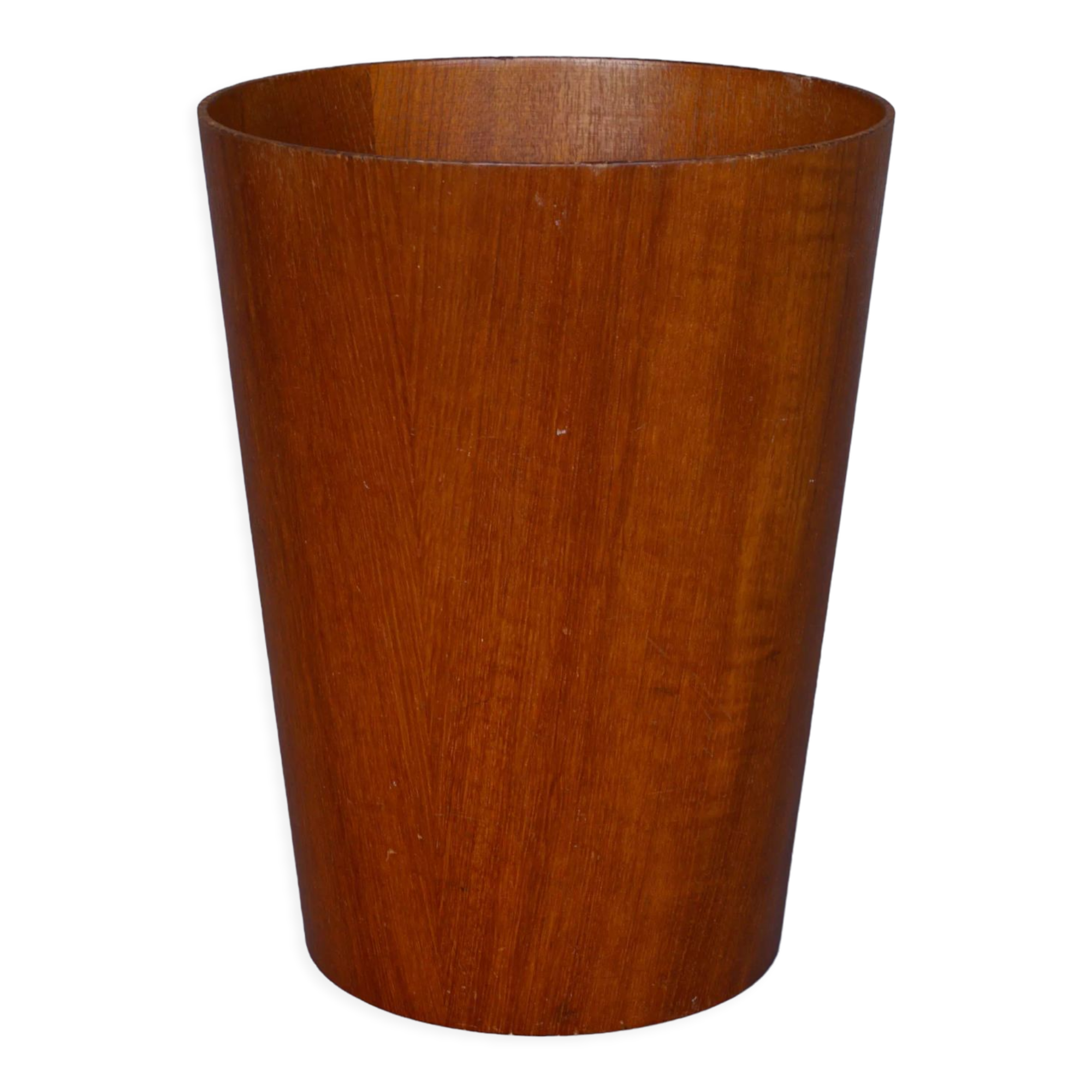Swedish Teak Wastepaper bin by Martin Åburg for Servex