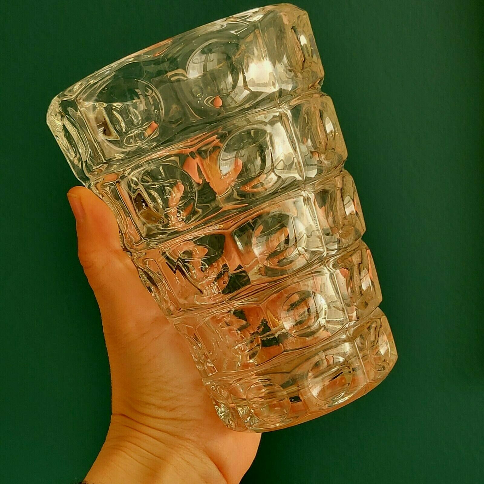 Art Deco crystal vase