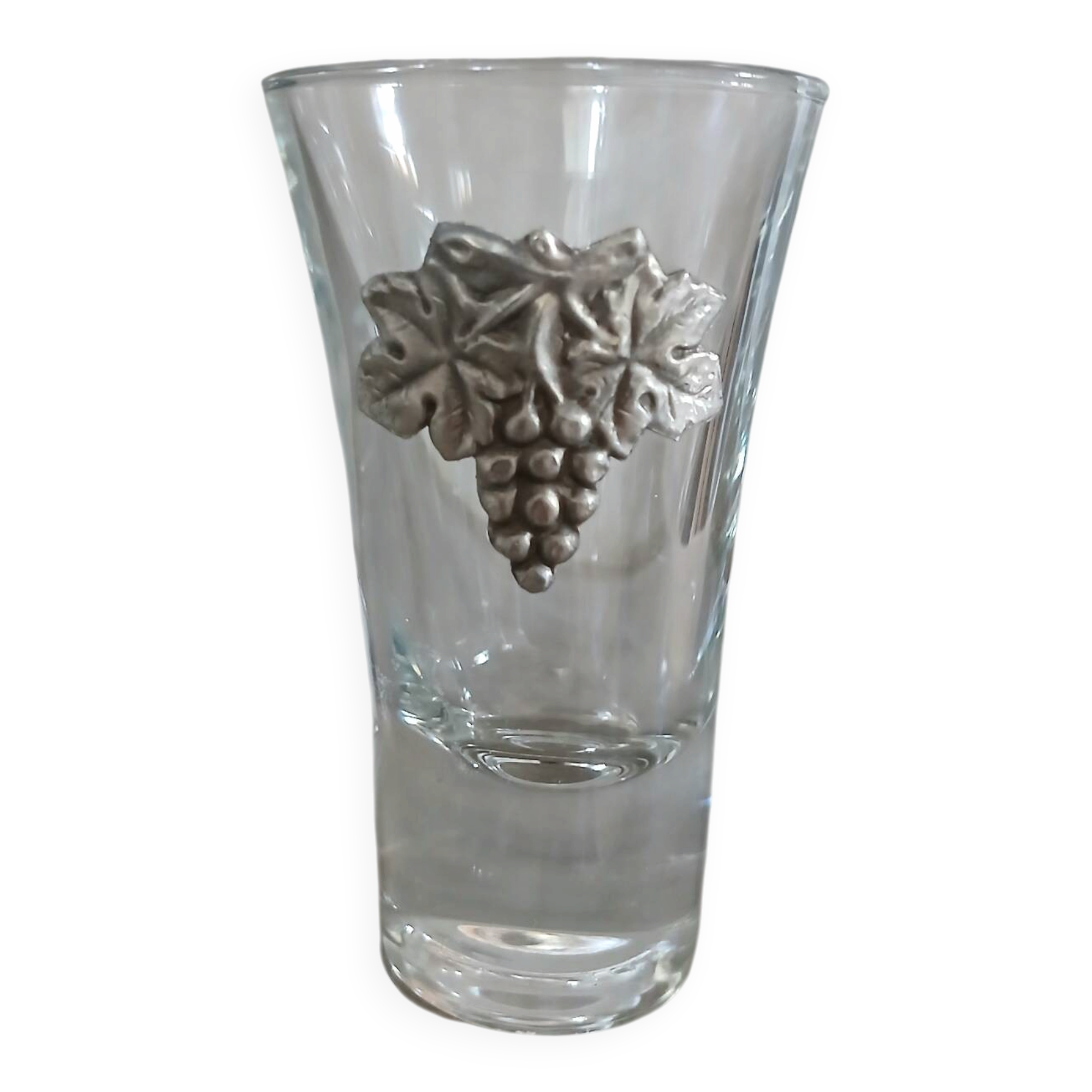 6 small antique liqueur glasses