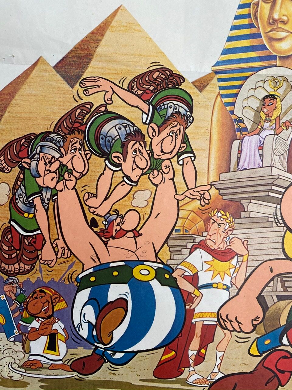 Affiche originale du film Astérix et Cleopatre année 1968