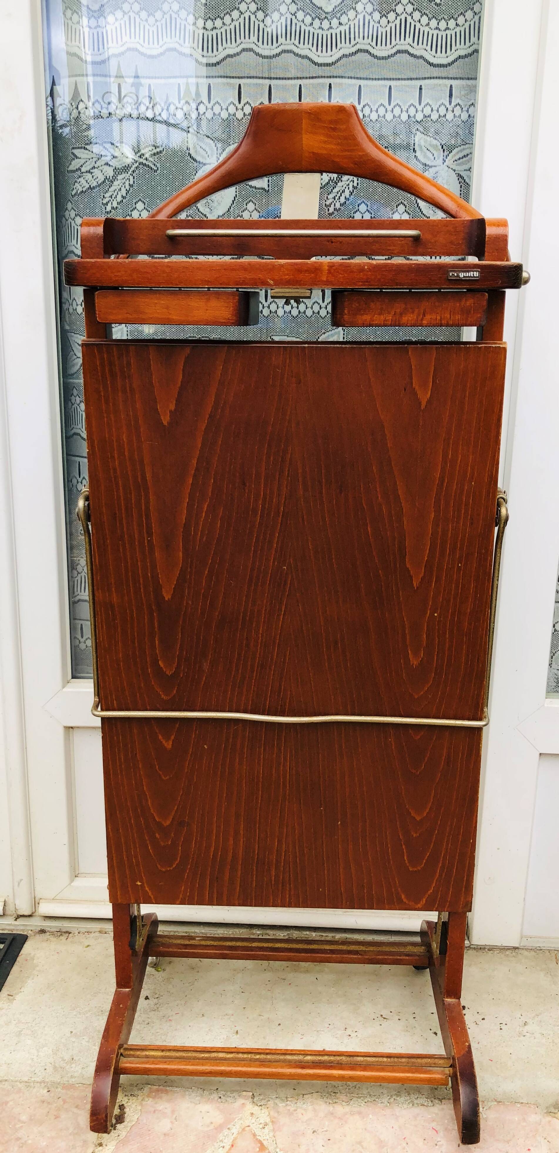Old wooden night valet Reguitti