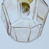 Vintage Limburg Glass Pendant Light