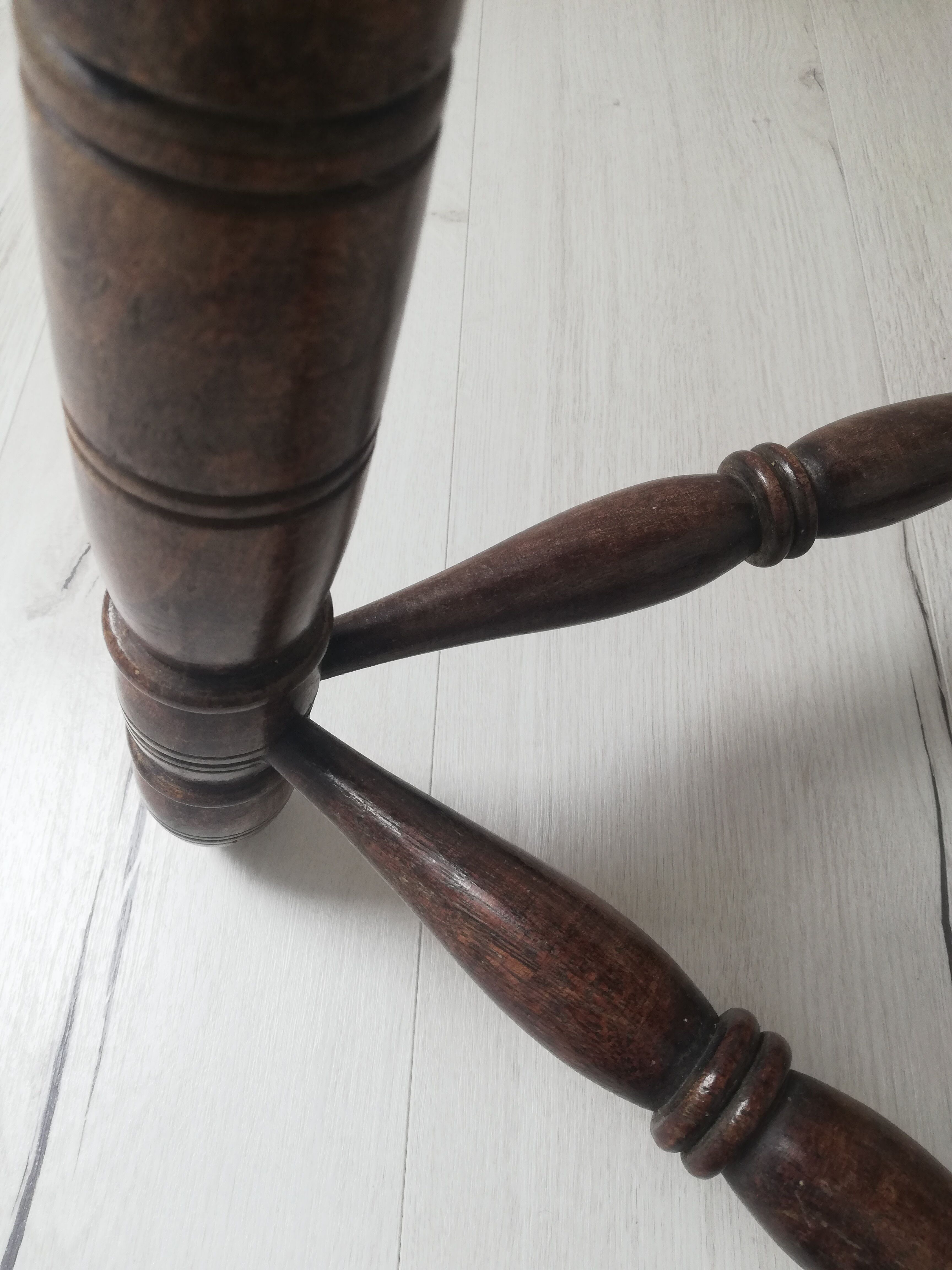 Vintage tripod stool