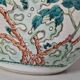 China - Circular fishbowl in Famille Rose enamel