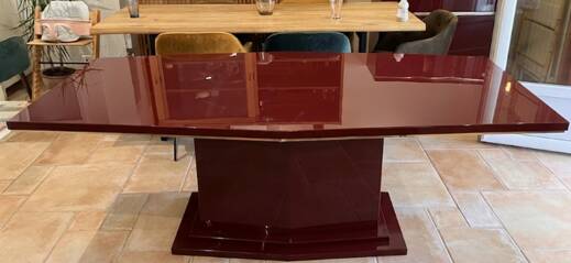 Vintage Bordeaux dining table Eric Maville