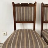 Set of 4 EMPIRE period chairs