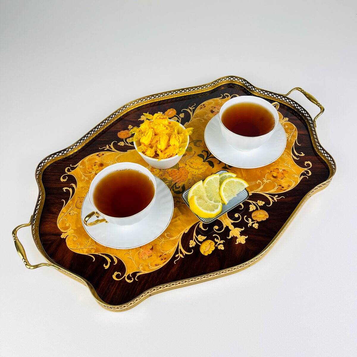 Vintage serving tray, Italy, 1960s