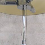 Vintage Floor Lamp with Fabric Shade by Erco, Germany, 1960s