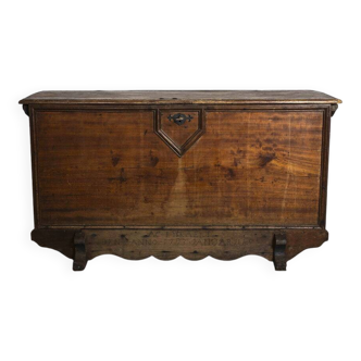 Old wooden chest