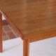 Table à manger scandinave extensible en teck années 60