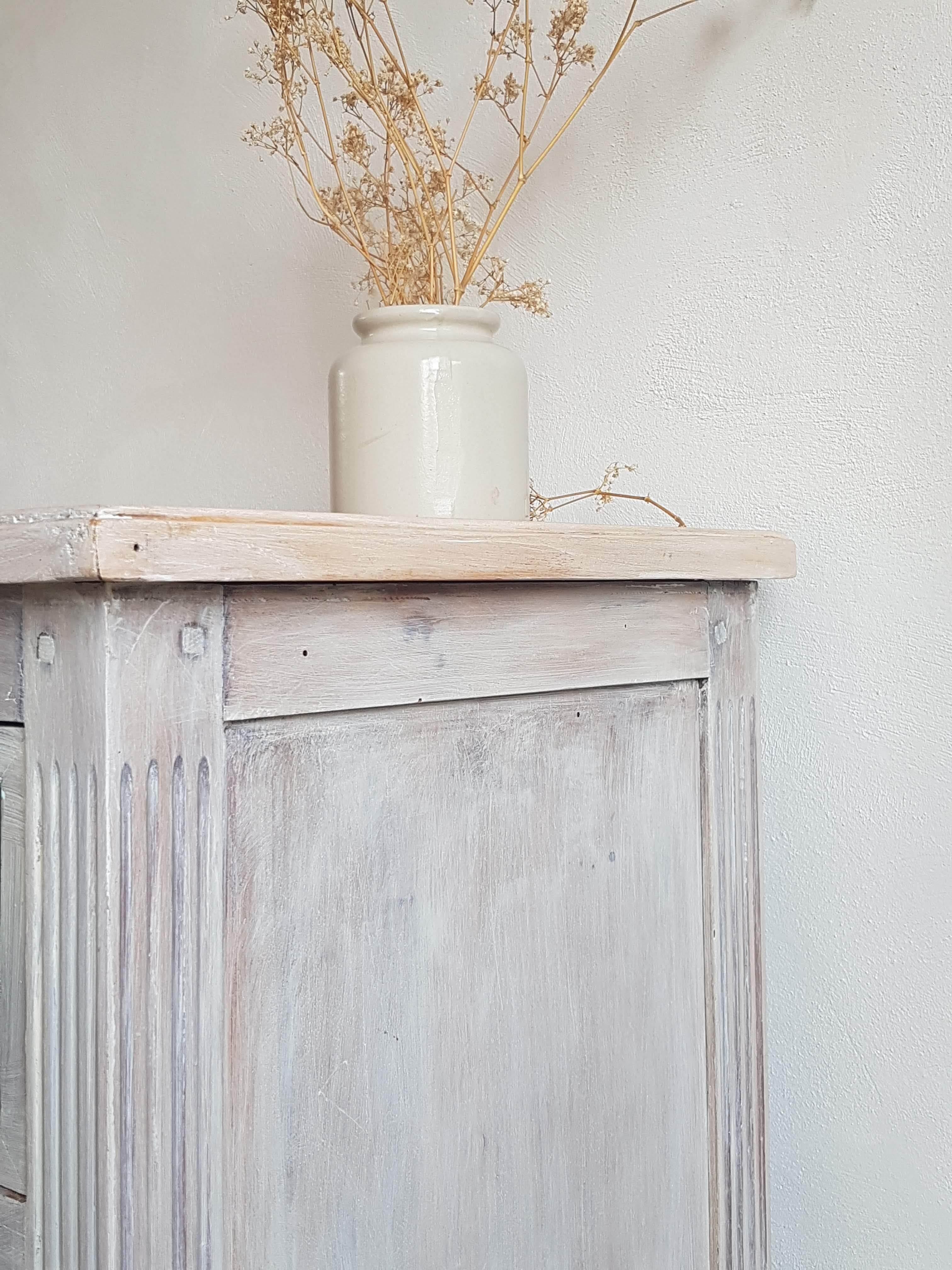 Old patinated dresser