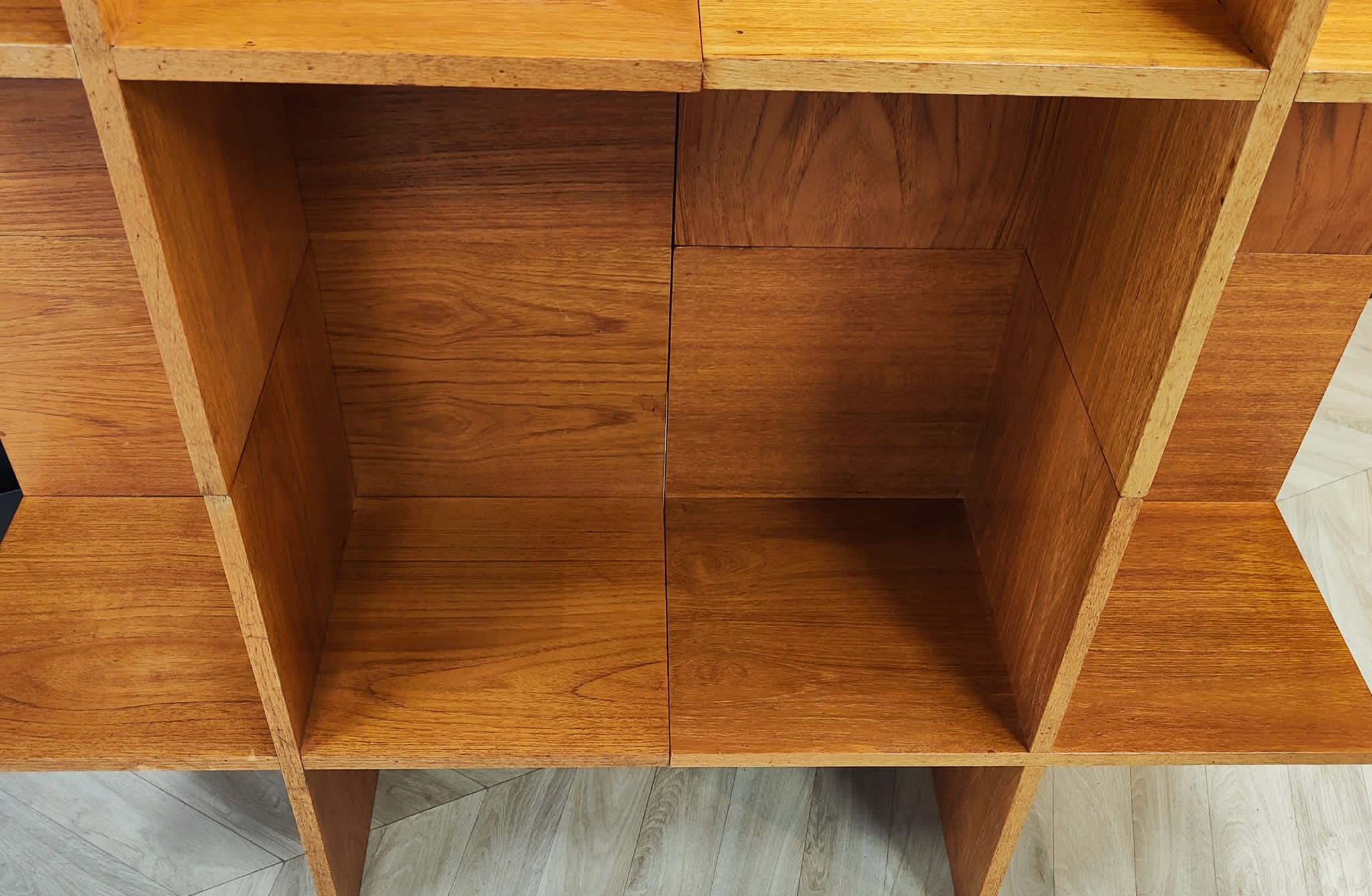 Mid Century compartment cabinet | Vintage - bookcase, display