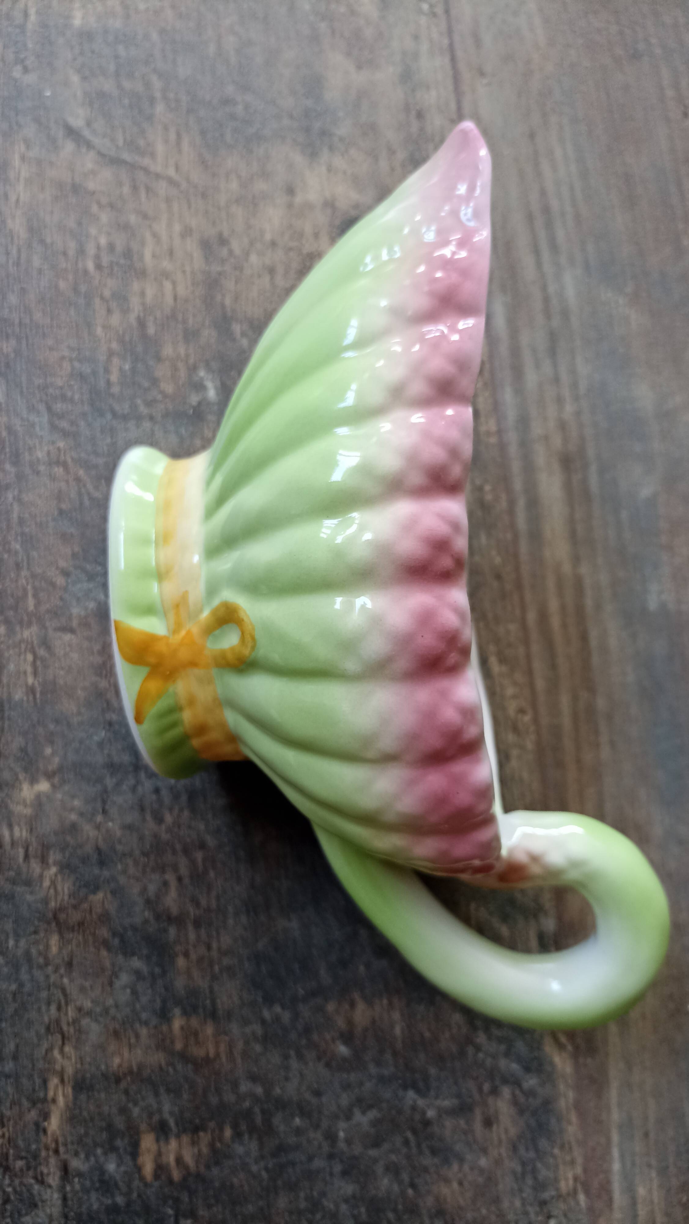 Double asparagus dish, slush sauce boat