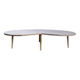 Free-form coffee table dating from the 60s,