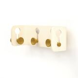 Coat rack with yellow hooks by Fiarm, 1960s