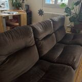 Albany canapé by Ligne Roset attributed to Michel Ducaroy – bison velvet – 1976