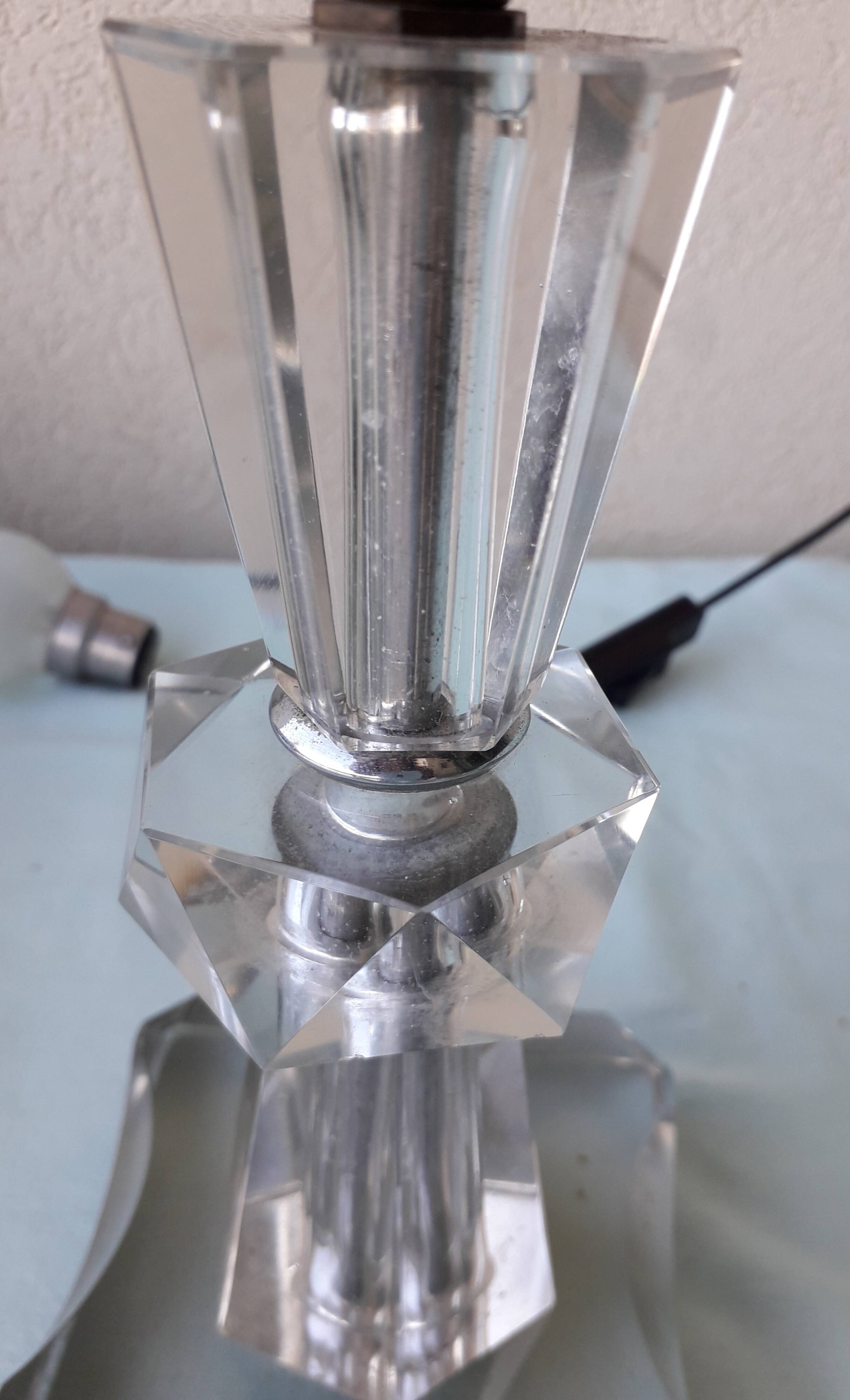 Glass lamp