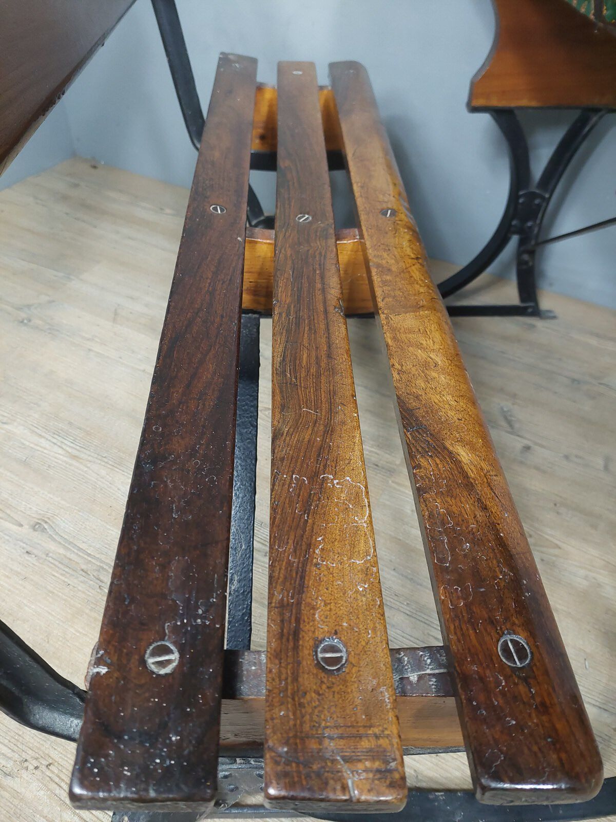 Double school desk called “lectern”