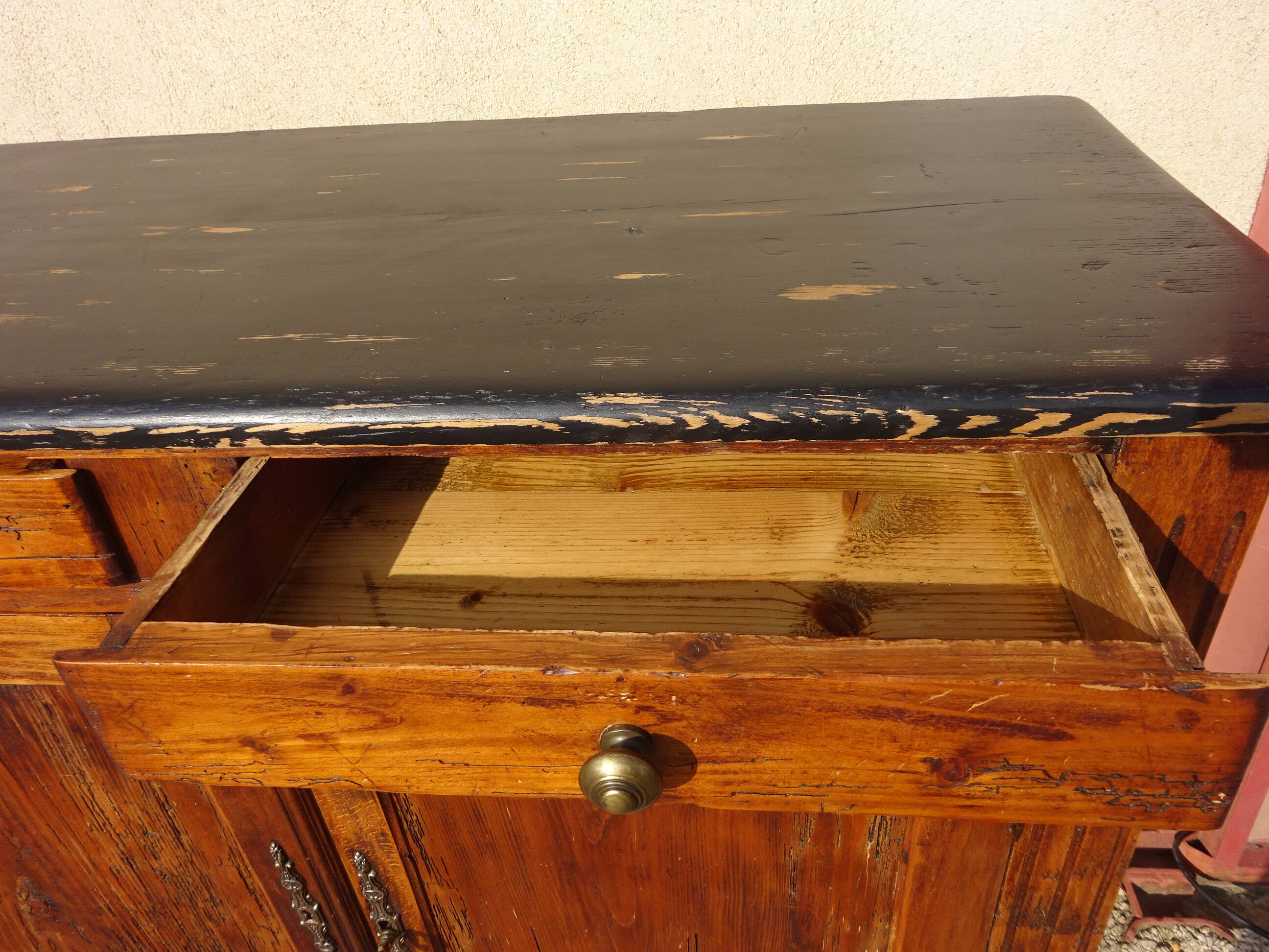 Very old Parisian sideboard