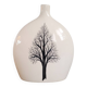 Large single-flower lentil vase