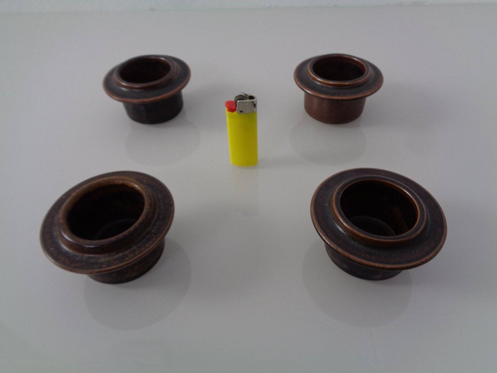 Russian Egg Cups by Ulla Procope for Arabia, 1960s, Set of 4