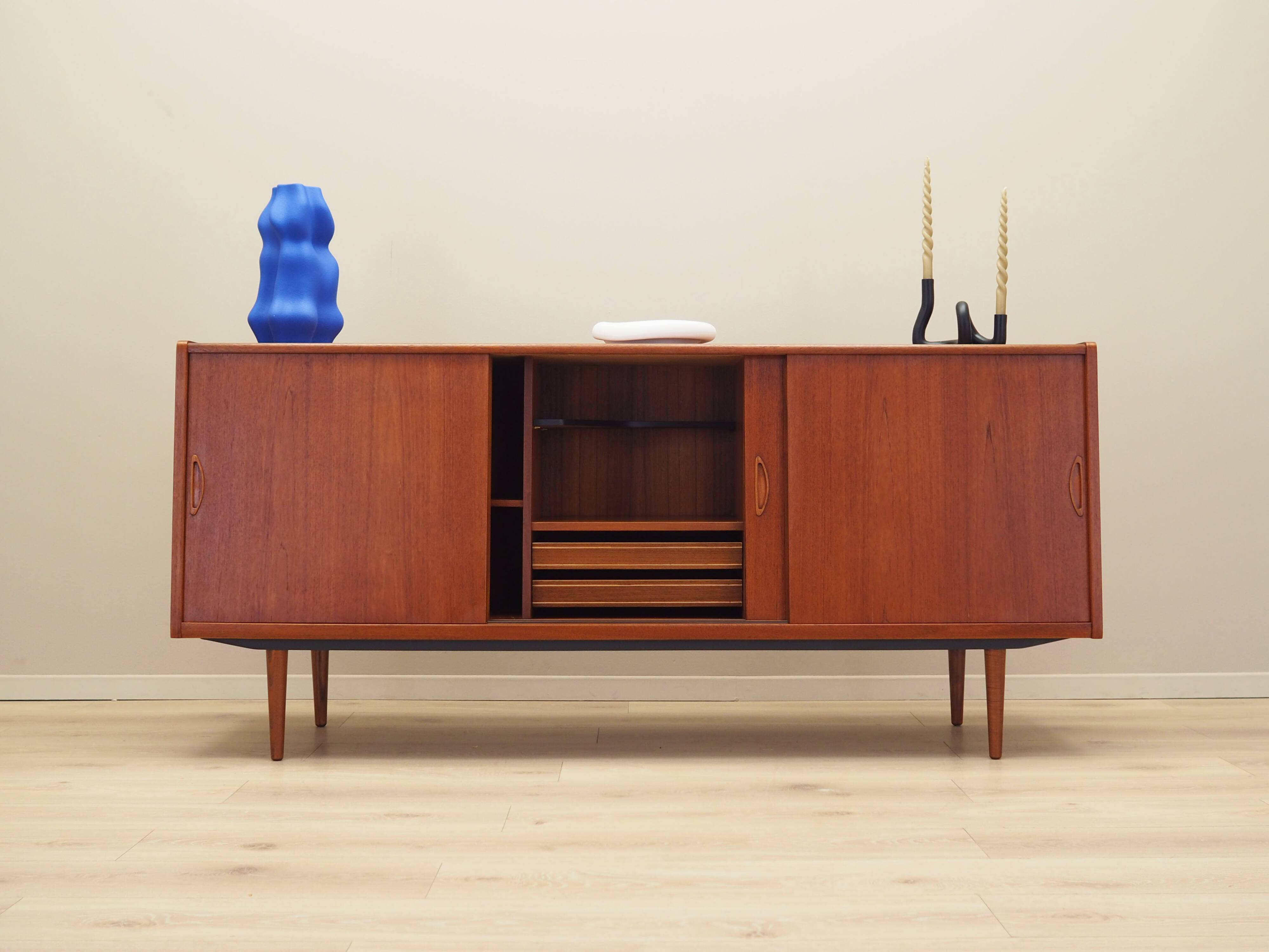 Teak sideboard, Danish design, 1970s, production: Denmark