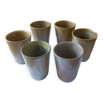 Digoin stoneware glasses