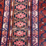 19th century Afghan Hatchlou tribal antique rug 131x140 cm