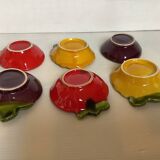 Six mini slip cups