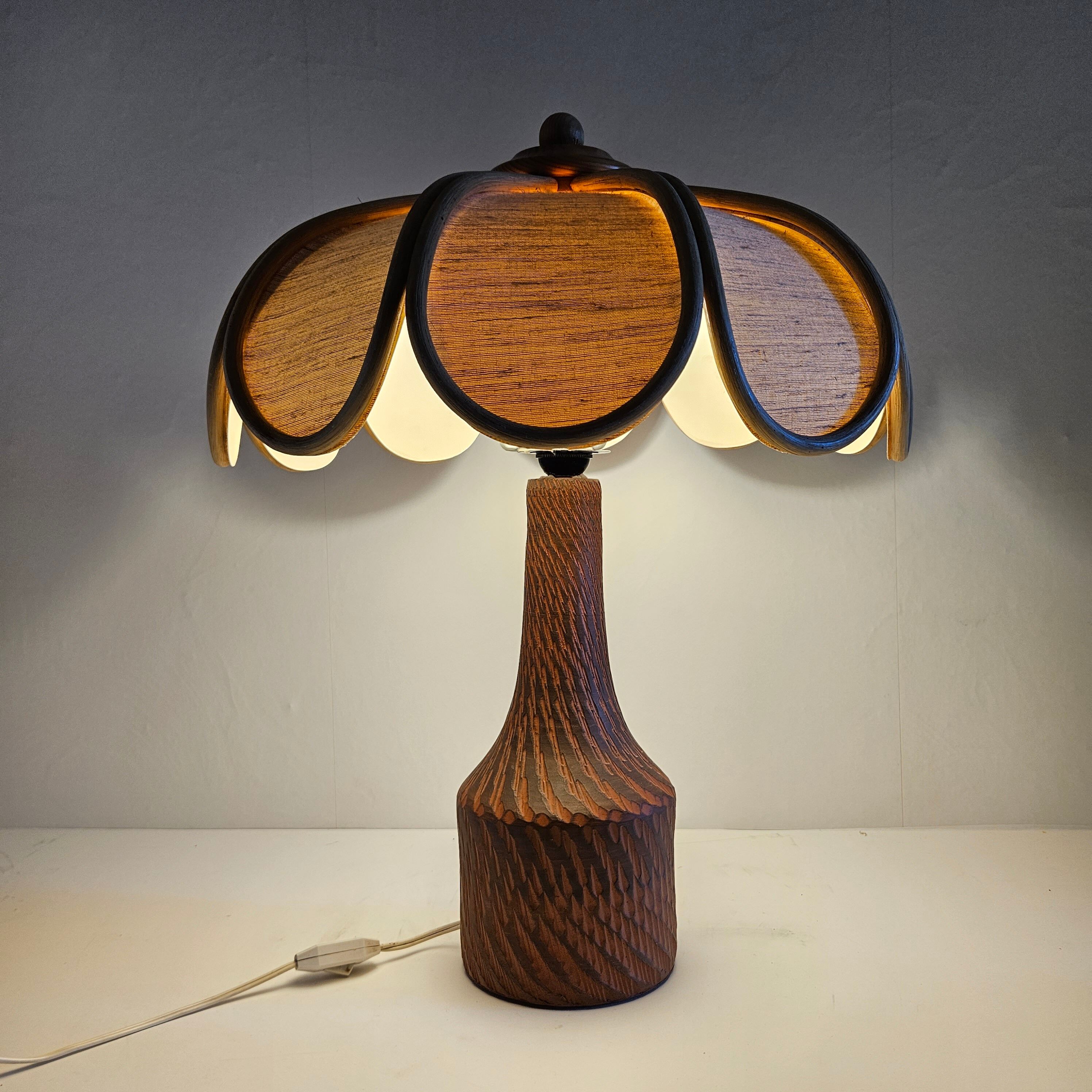 Ceramic Table Lamp, The Netherlands 1970's
