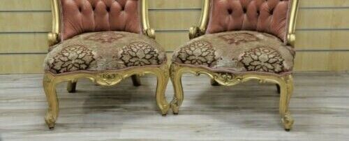 2 Louis XV style armchairs