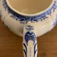 Villeroy and Boch Burgenland 1950 blue and white milk pot