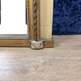 Trumeau style lxvi in lacquered and gilded wood