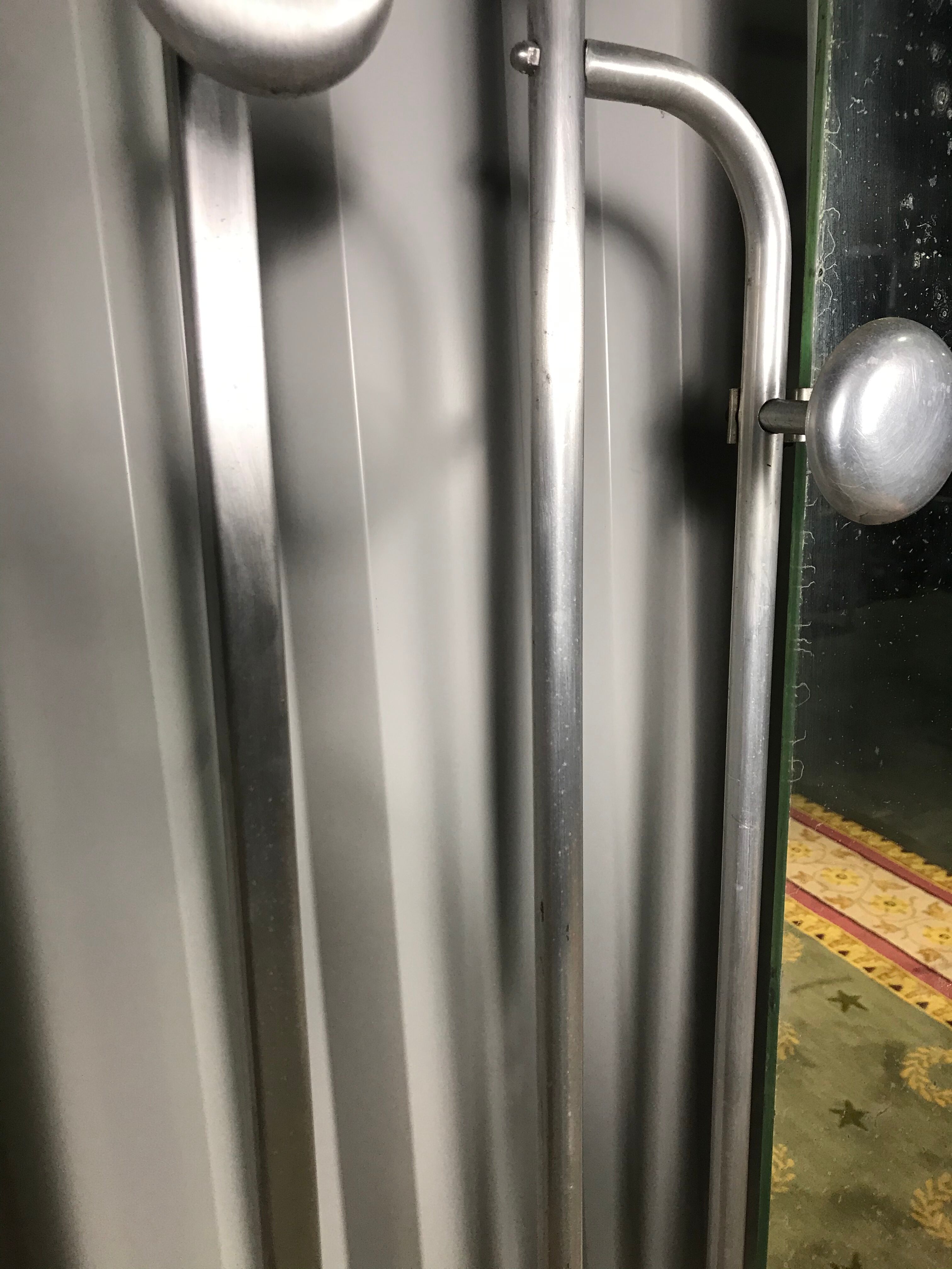 Art deco tin wardrobe