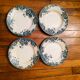 Lot de 4 assiettes Marie-Louise