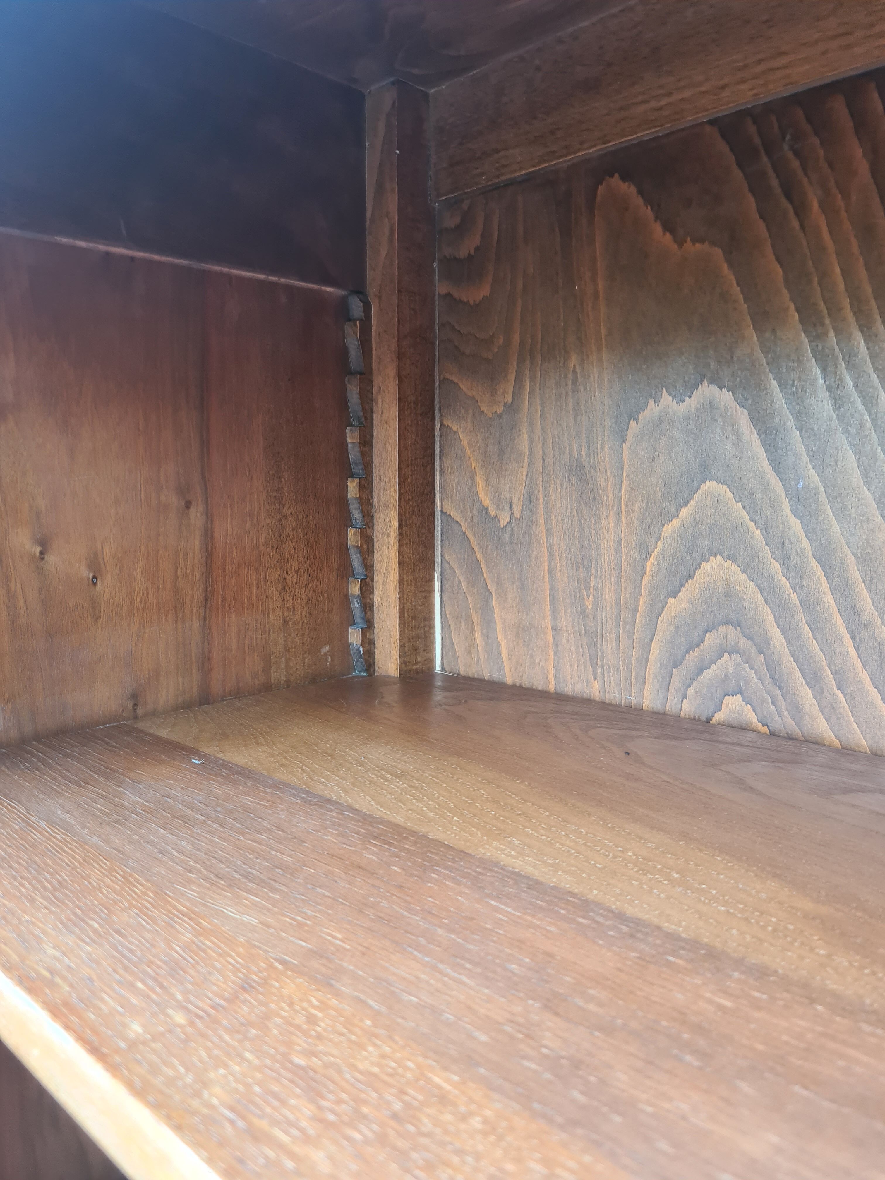 Small library with glass doors Louis XV style XX EME century