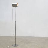Chrome French floor lamp