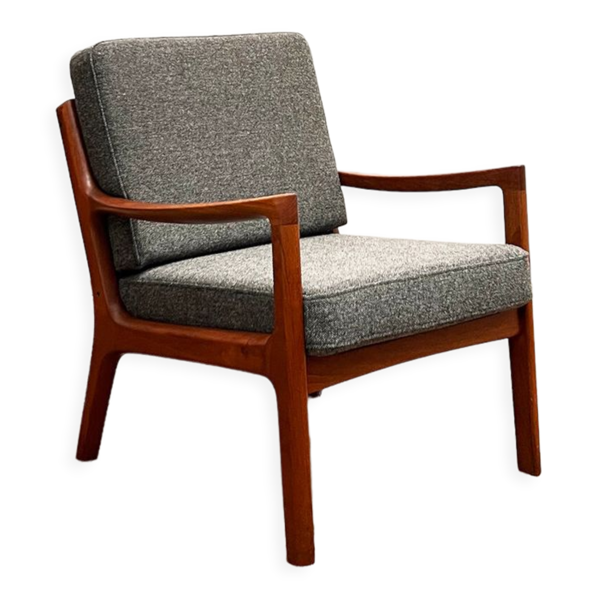 Teak armchair by Ole Wanscher for France & Son, 1950er