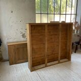 Napoleon oak and pine library