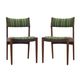Set of two teak chairs, Danish design, 1970s, made in Denmark