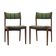 Set of two teak chairs, Danish design, 1970s, made in Denmark