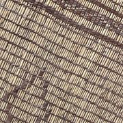 Rug - Mauritanian mat made of plant fibres and leather.