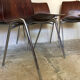 Set of 4 vintage chairs Pagholz West Germany