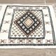 Vintage pure wool kilim rug