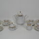 Set porcelaine pour thé ou café Carlsbad porcealin par la société Epiag D.F., vers 1960.