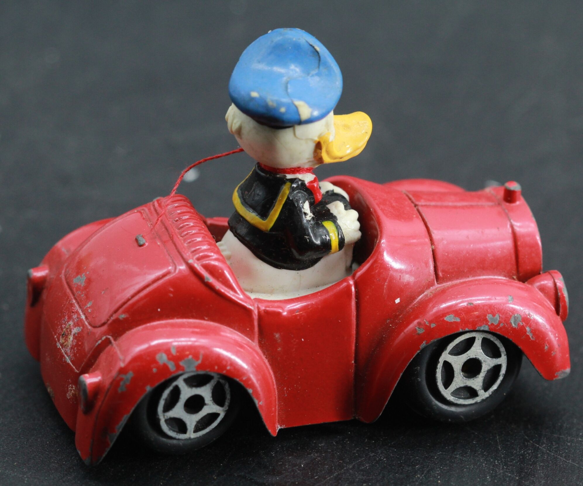 Old little car donald duck
