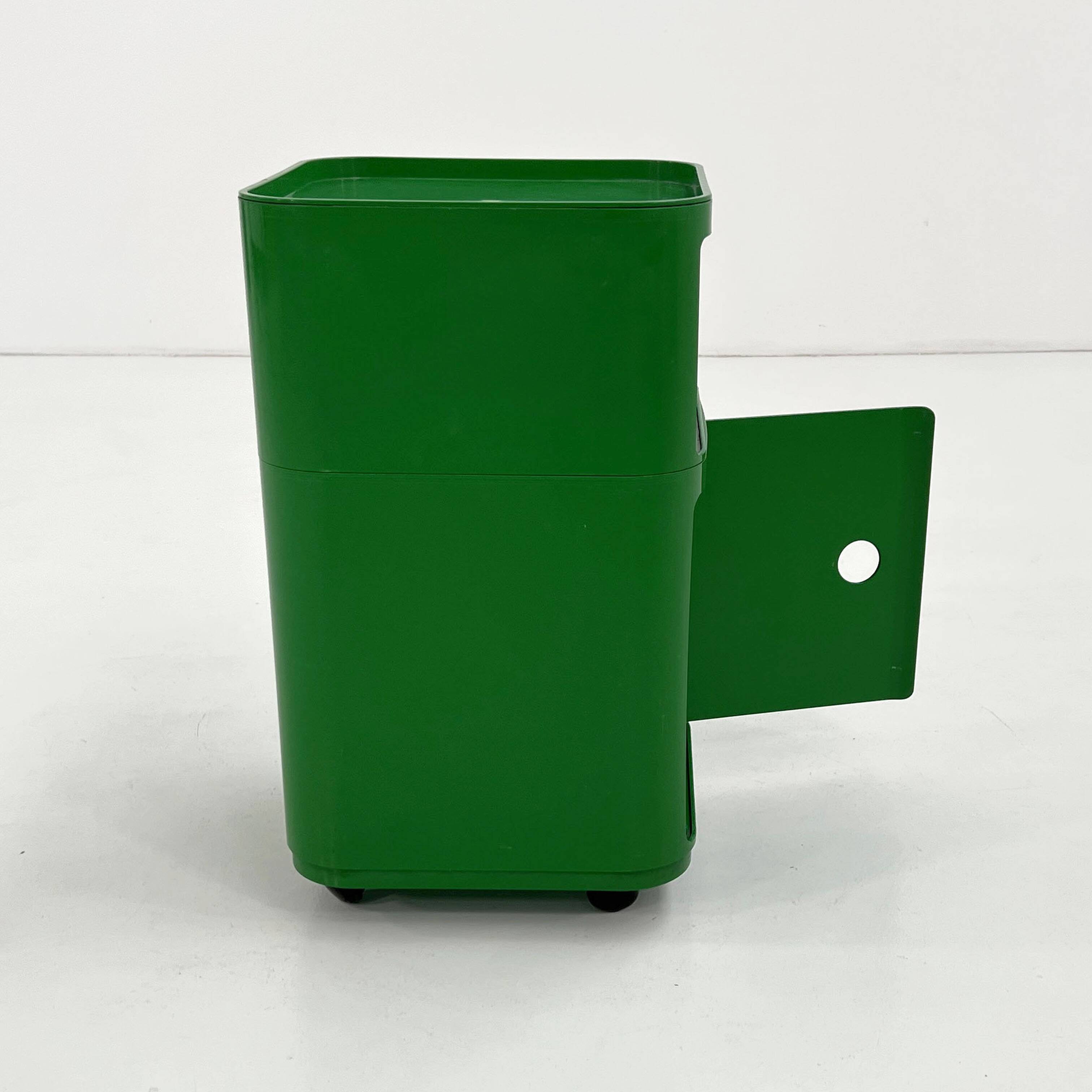 Componibili cabinet in green by Anna Castelli Ferrieri for Kartell, 1970