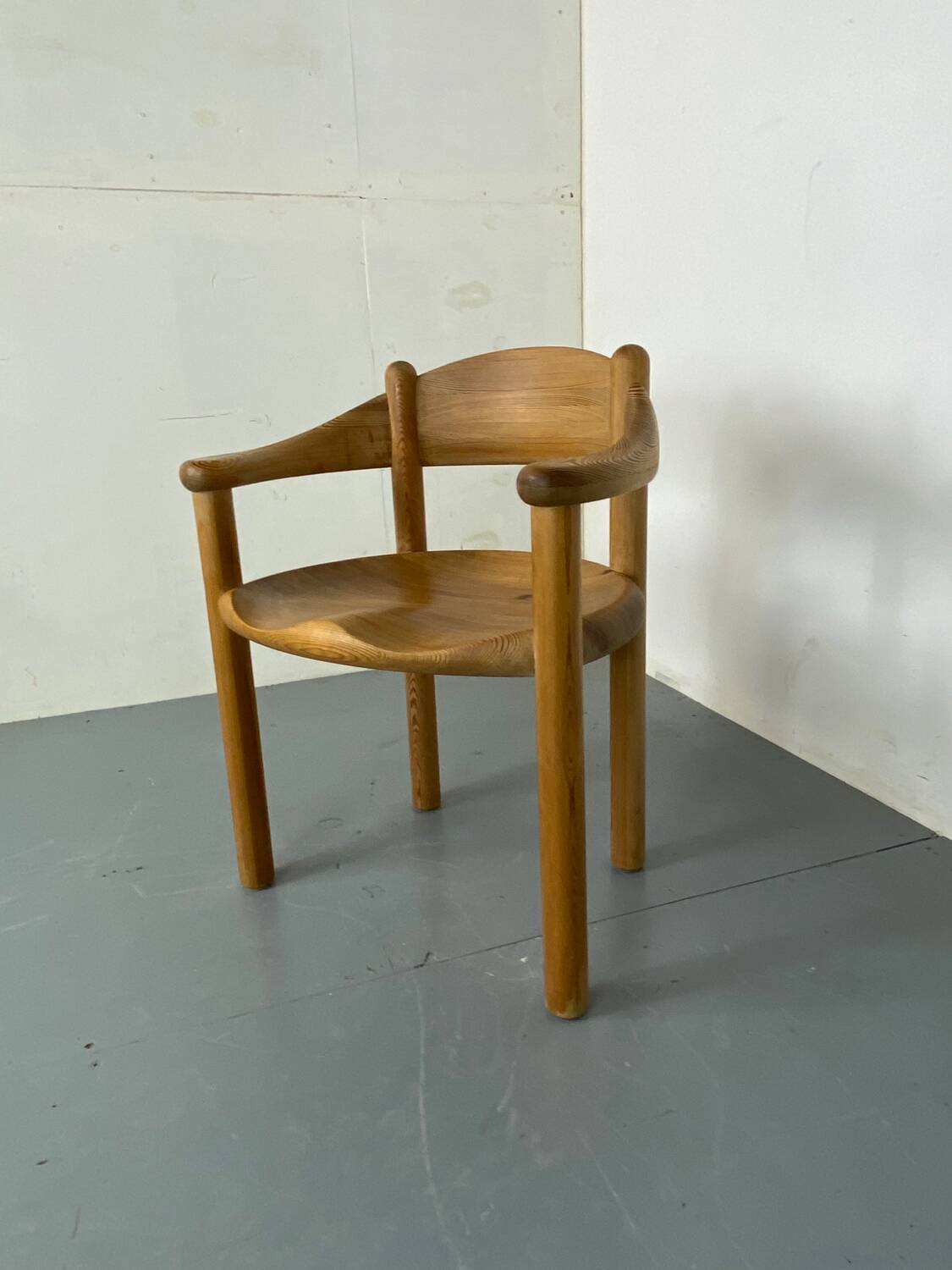 Mid-century danish architectural side or dining chair by rainer daumiller, 1960s